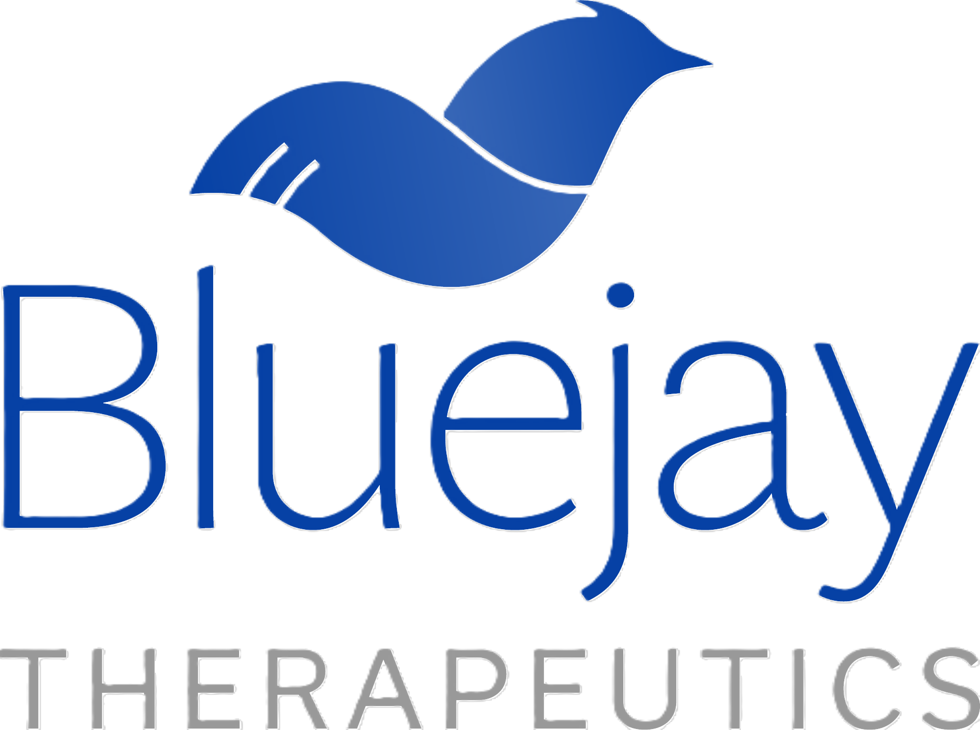 bluejay primary logo blue and white